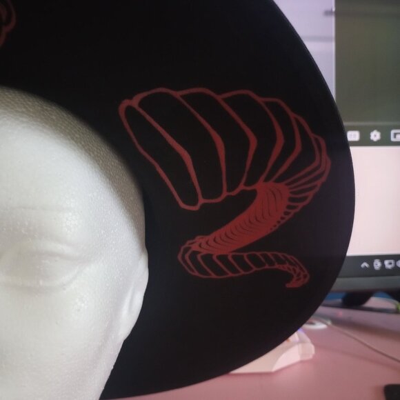 NEW Witchy Hat with Horn Embellishments - Picture 4 of 14